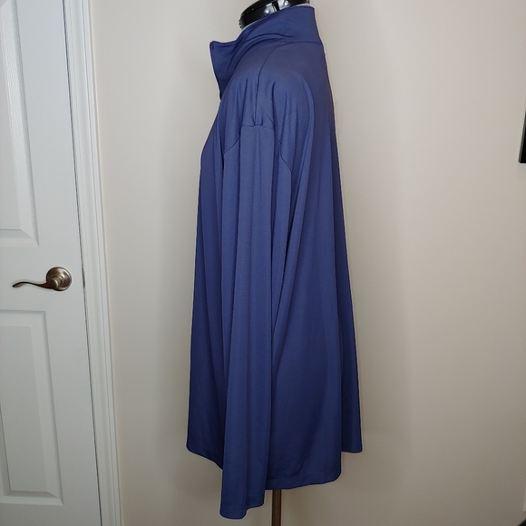 Prim & Preux 1/4 zip men's navy soft long sleeve polo XL NWT - Picture 4 of 10